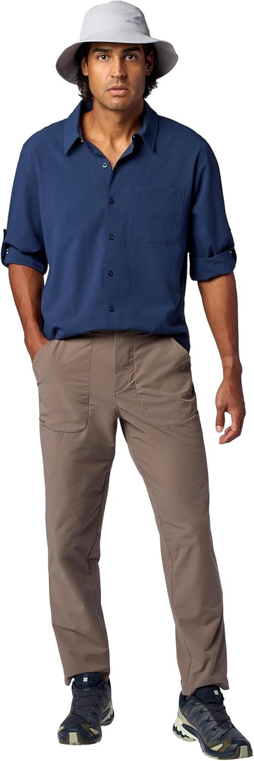 imageMARMOT Mens Airexchange Long Sleeve ShirtNightfall Navy