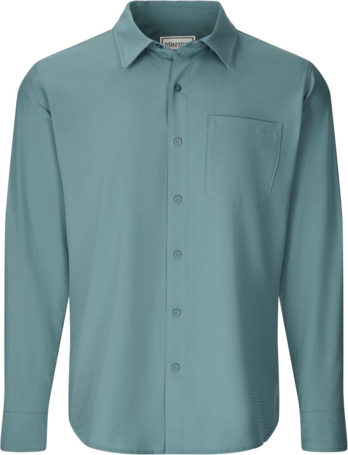 imageMARMOT Mens Airexchange Long Sleeve ShirtSeafloor