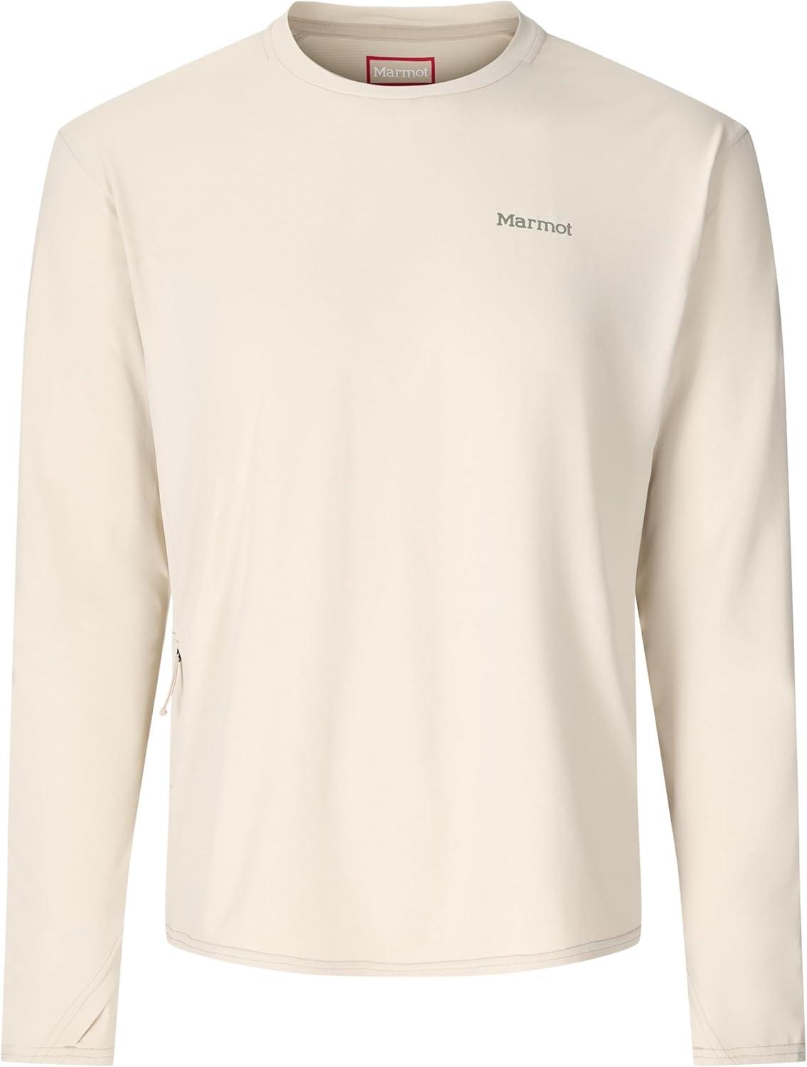 imageMARMOT Mens Airexchange Upf 50 Crew Long SleeveBirch Bark