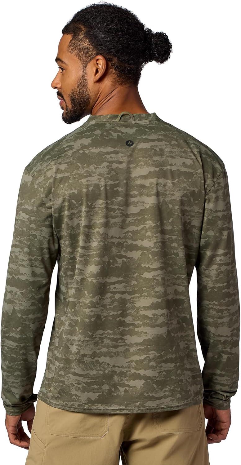 imageMARMOT Mens Airexchange Upf 50 Crew Long SleeveOlive Grove Lagos
