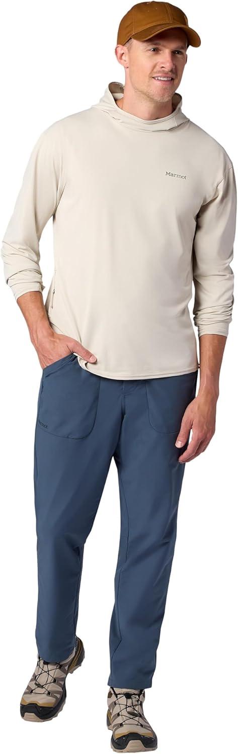 imageMARMOT Mens Airexchange Upf 50 HoodyBirch Bark