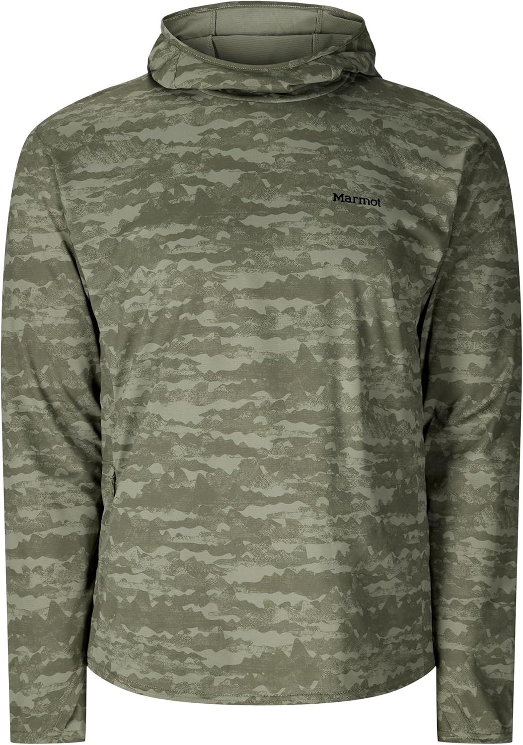 imageMARMOT Mens Airexchange Upf 50 HoodyOlive Grove Lagos