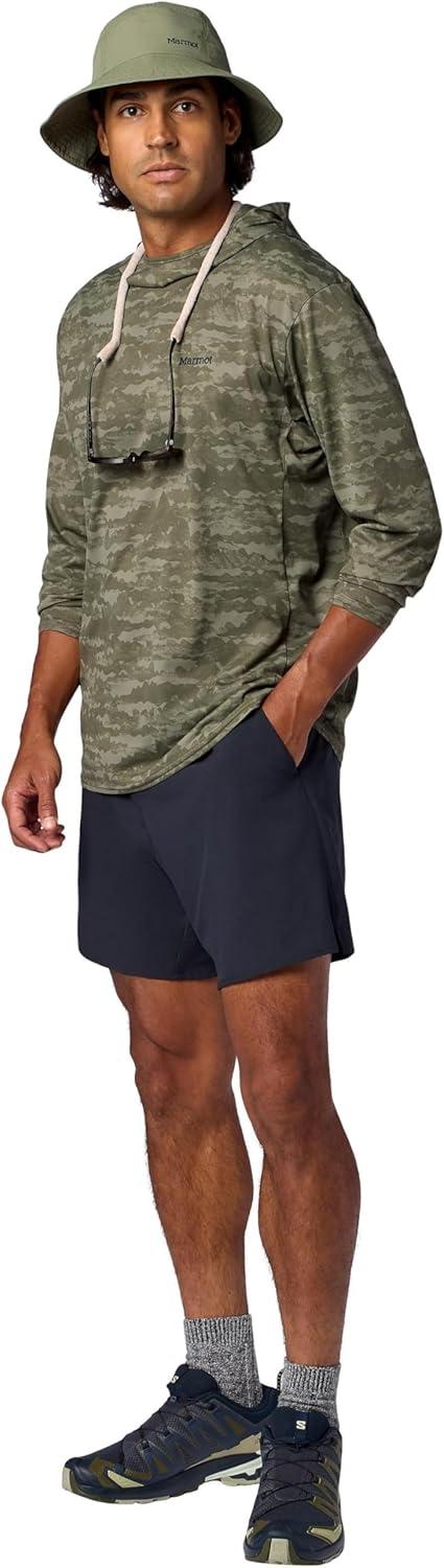 imageMARMOT Mens Airexchange Upf 50 HoodyOlive Grove Lagos