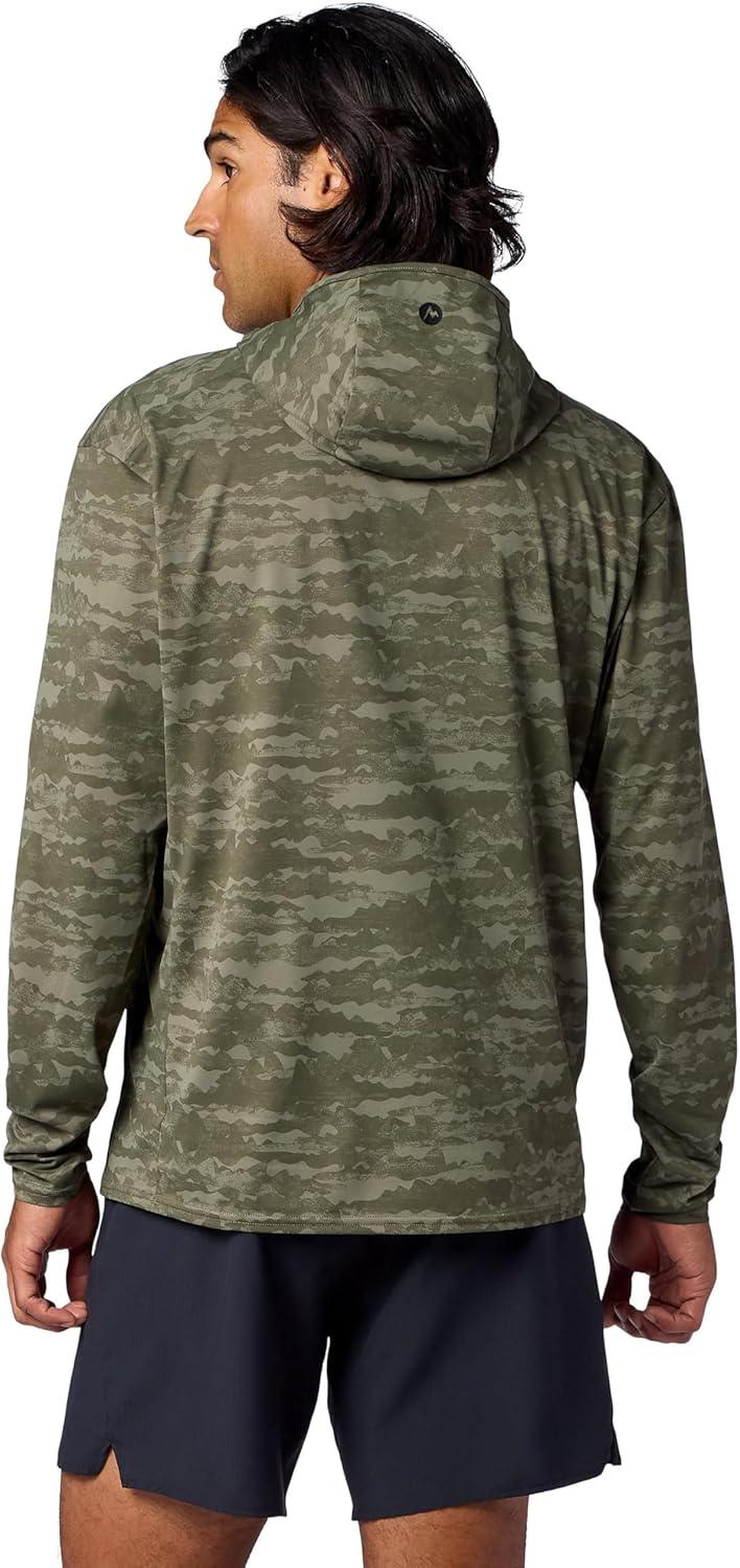 imageMARMOT Mens Airexchange Upf 50 HoodyOlive Grove Lagos