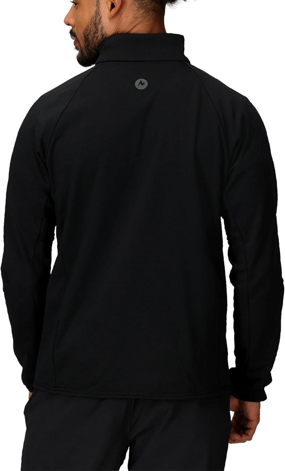 imageMARMOT Mens Leconte Fleece 12 Zip Pullover JacketBlack