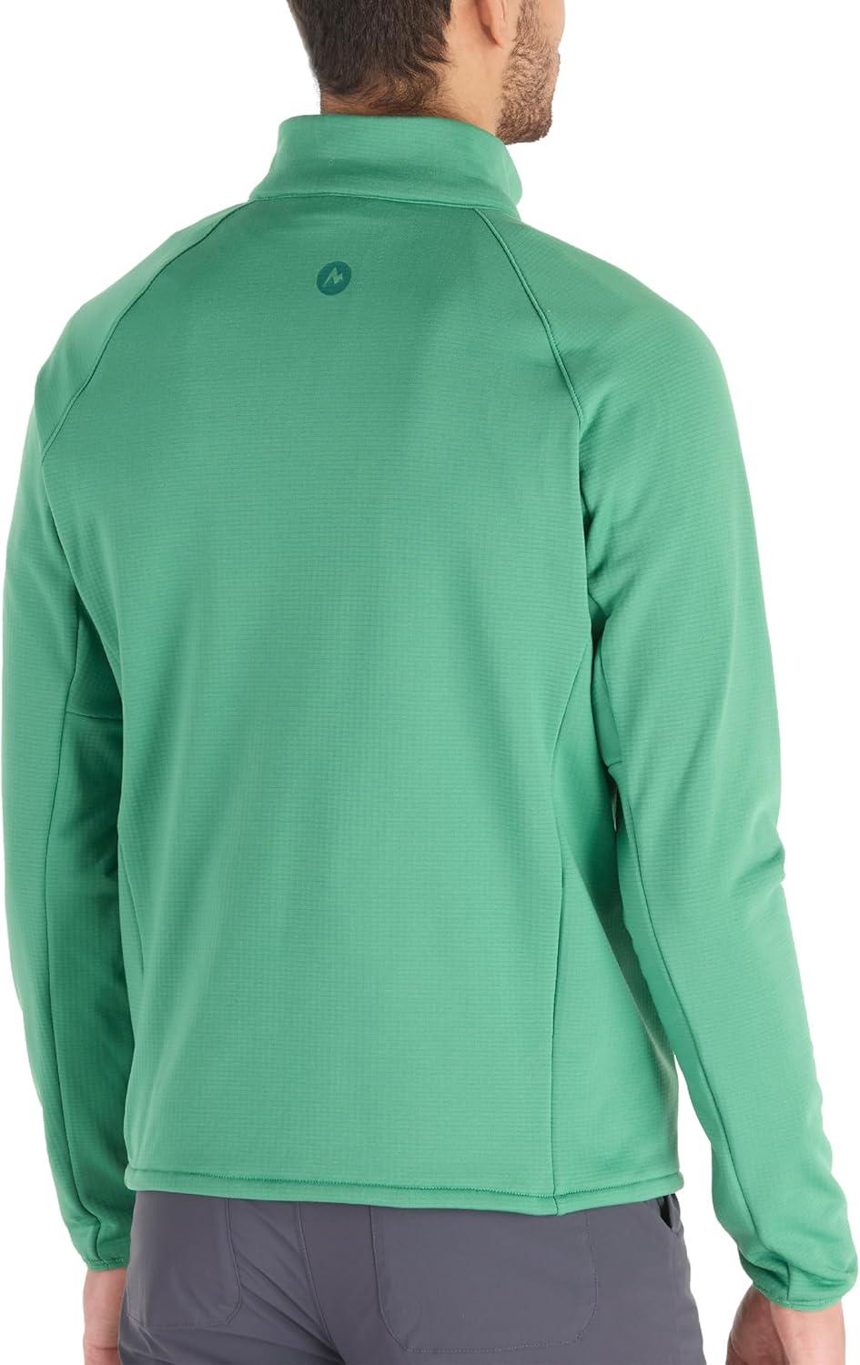 imageMARMOT Mens Leconte Fleece 12 Zip Pullover JacketClover
