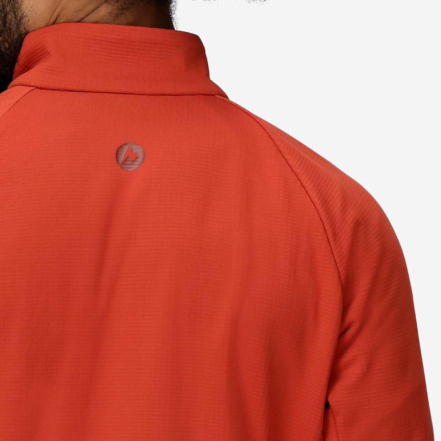 imageMARMOT Mens Leconte Fleece 12 Zip Pullover JacketSumac