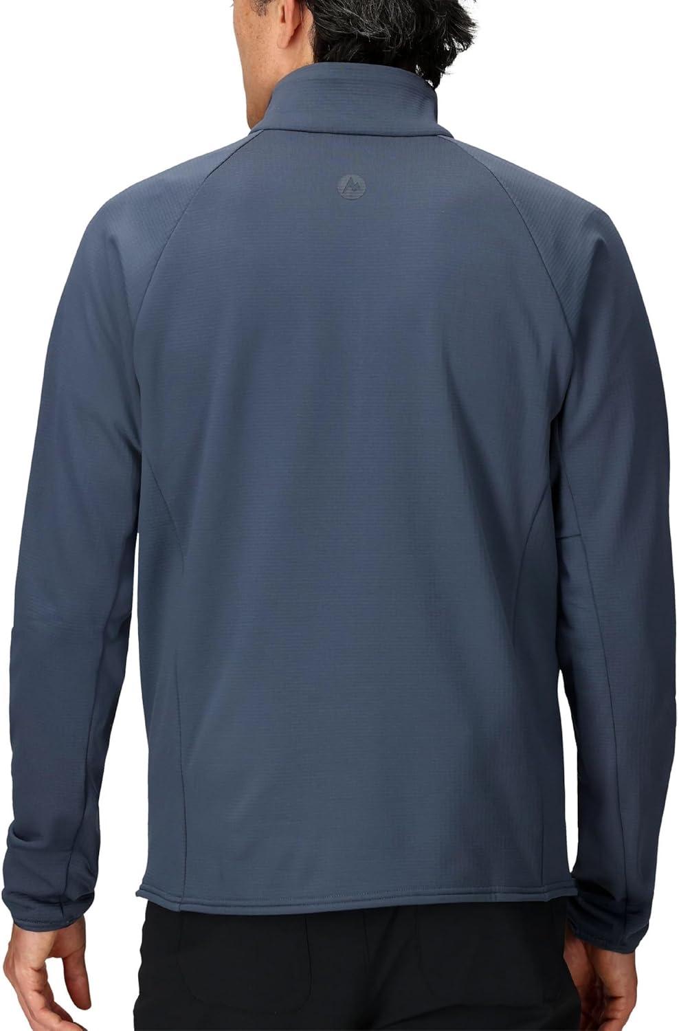 imageMARMOT Mens Leconte Fleece 12 Zip Pullover JacketThunderhead