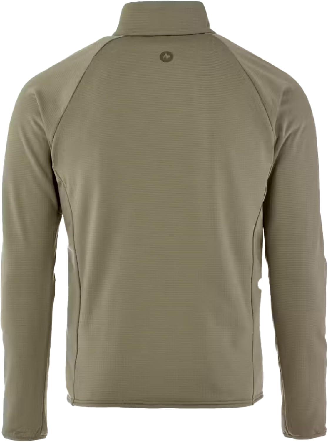 imageMARMOT Mens Leconte Fleece 12 Zip Pullover JacketVetiver