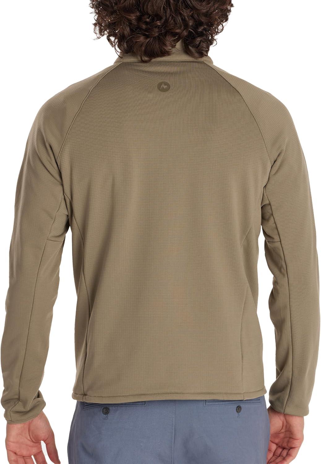 imageMARMOT Mens Leconte Fleece 12 Zip Pullover JacketVetiver