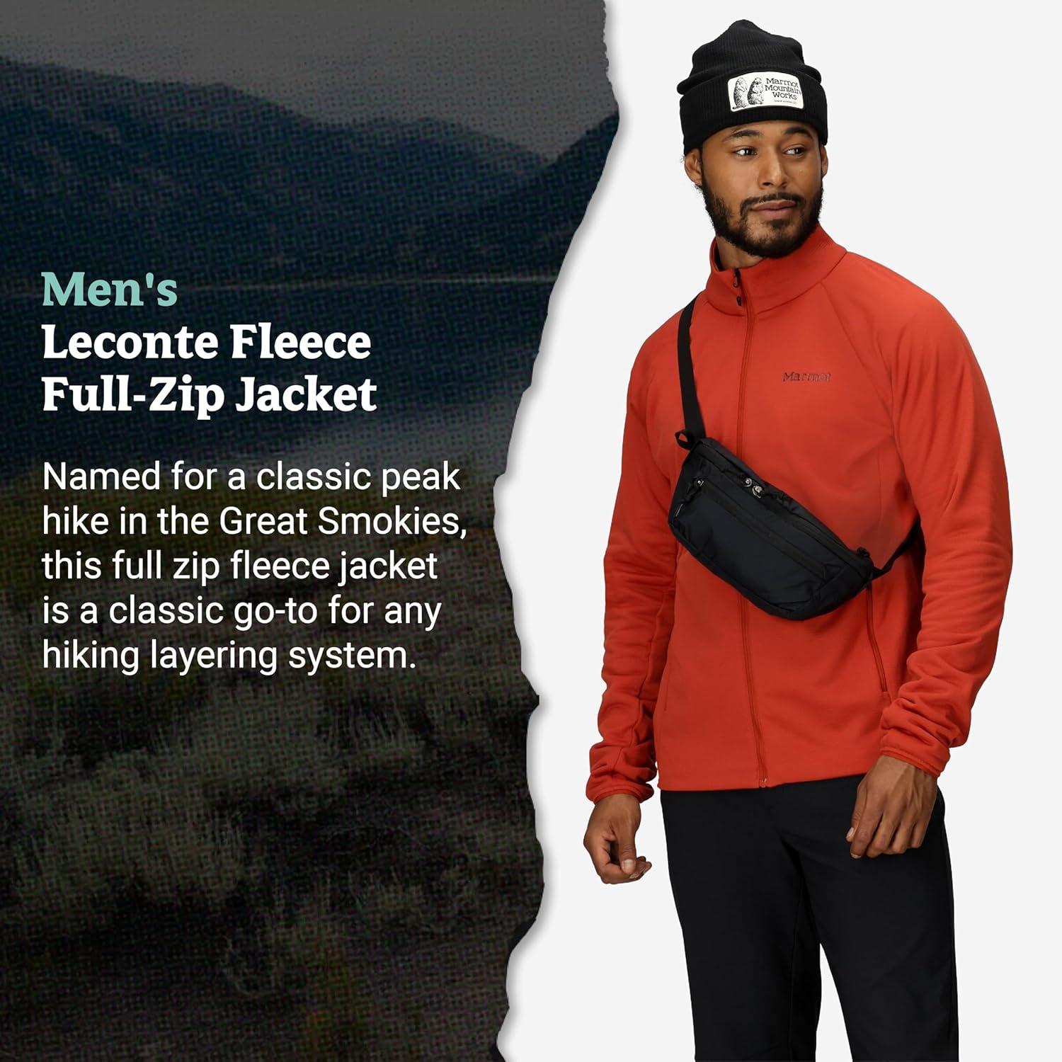 imageMARMOT Mens Leconte Fleece JacketSumac