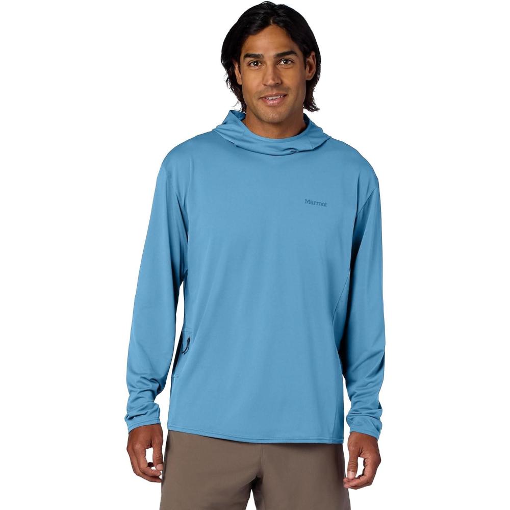 imageMARMOT Mens Airexchange Upf 50 HoodySummer Storm
