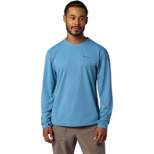 MARMOT Men’s Airexchange Upf 50 Crew Long Sleeve(Summer Storm)