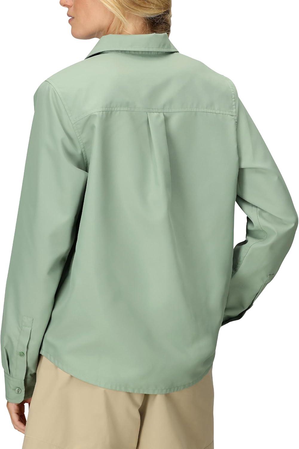 imageMarmot Womens Womens Airexchange UPF 40 Long Sleeve ShirtAgate Green