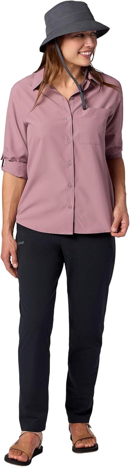 imageMarmot Womens Womens Airexchange UPF 40 Long Sleeve ShirtLight Mauve