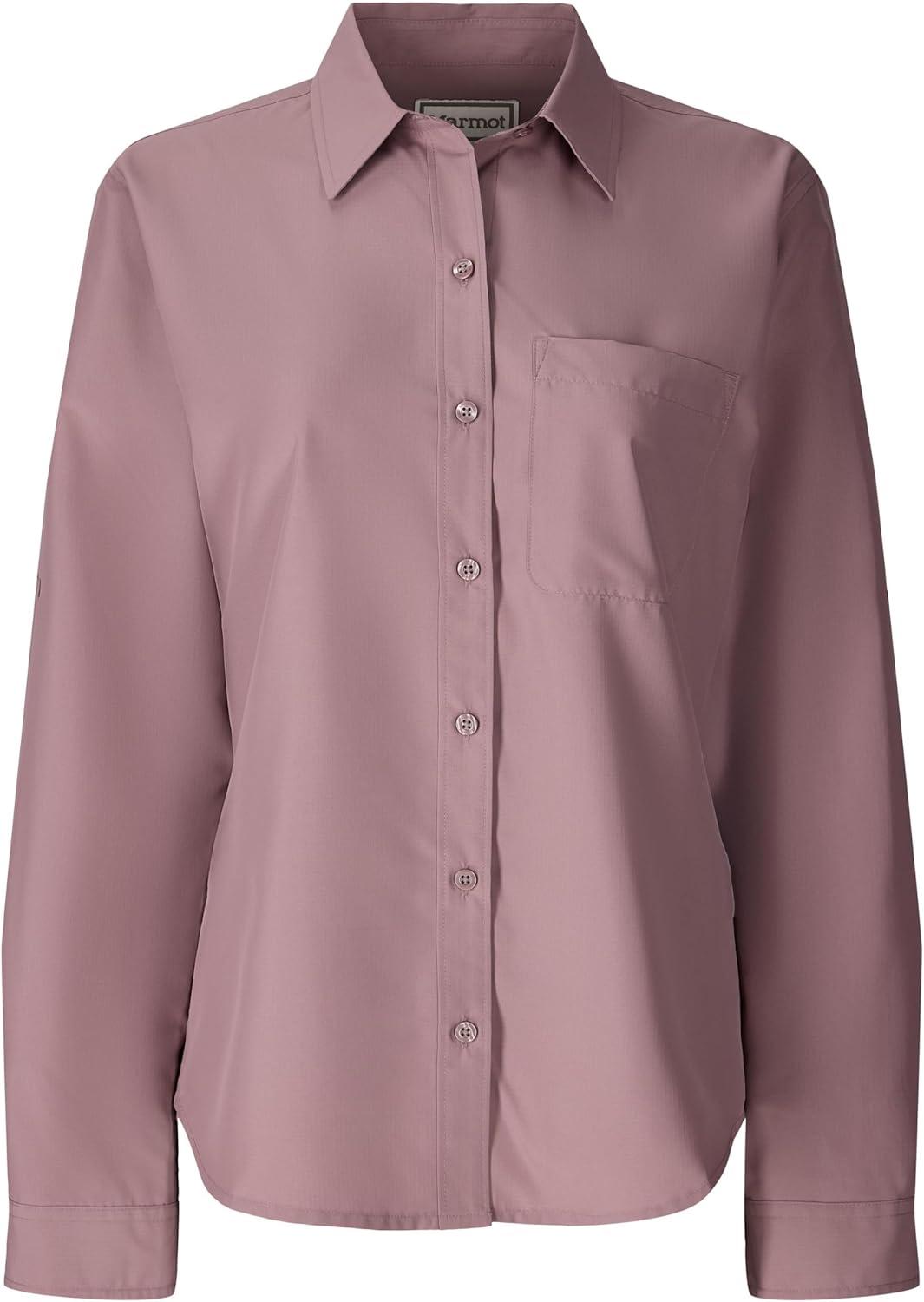 imageMarmot Womens Womens Airexchange UPF 40 Long Sleeve ShirtLight Mauve