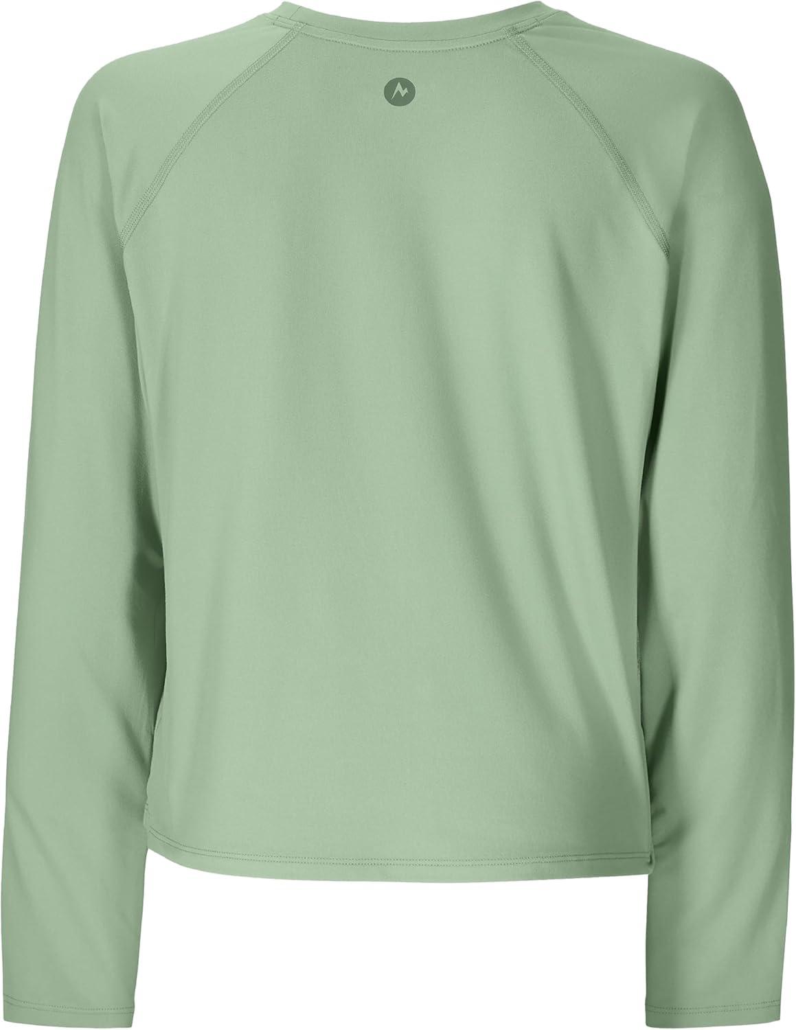 imageMarmot Womens Windridge Moisture Wicking Breathable UPF 50 Long Sleeve ShirtAgate Green