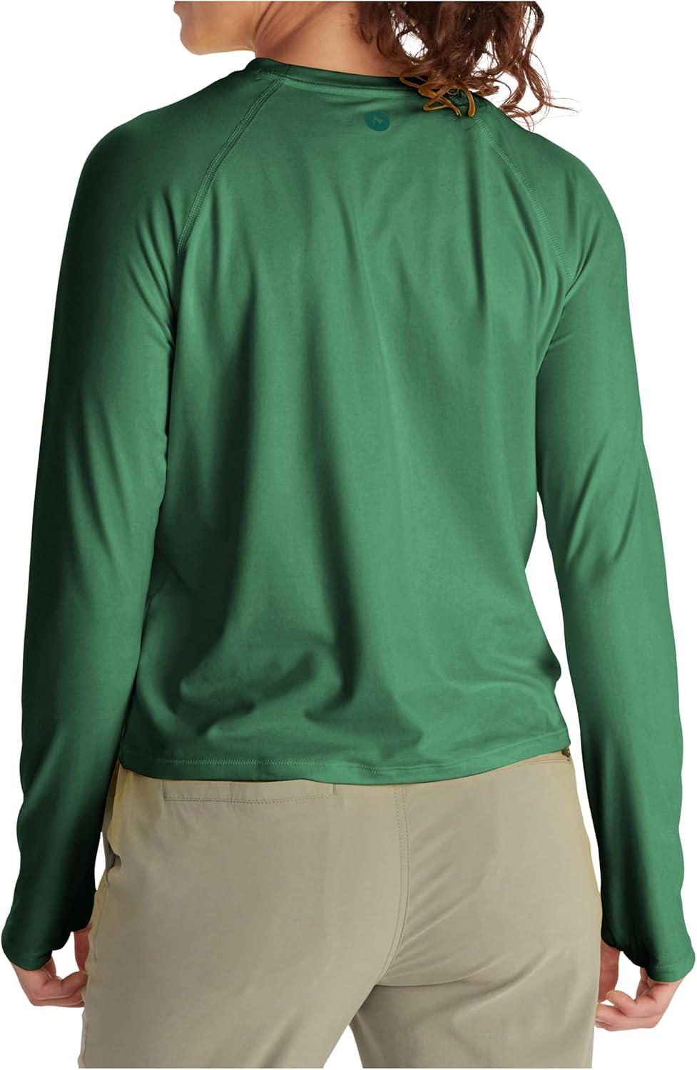 imageMarmot Womens Windridge Moisture Wicking Breathable UPF 50 Long Sleeve ShirtClover