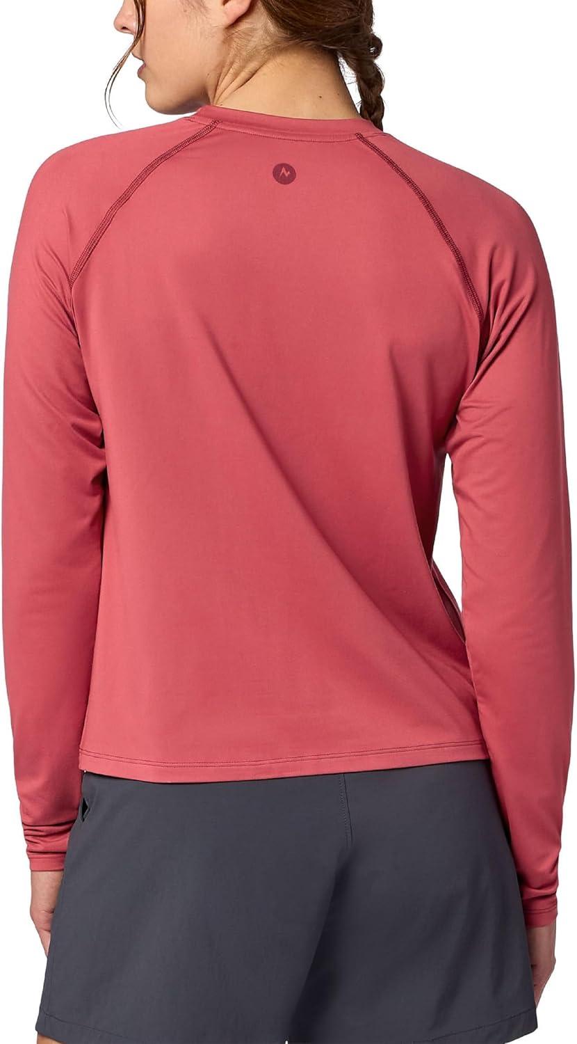 imageMarmot Womens Windridge Moisture Wicking Breathable UPF 50 Long Sleeve ShirtDried Rose