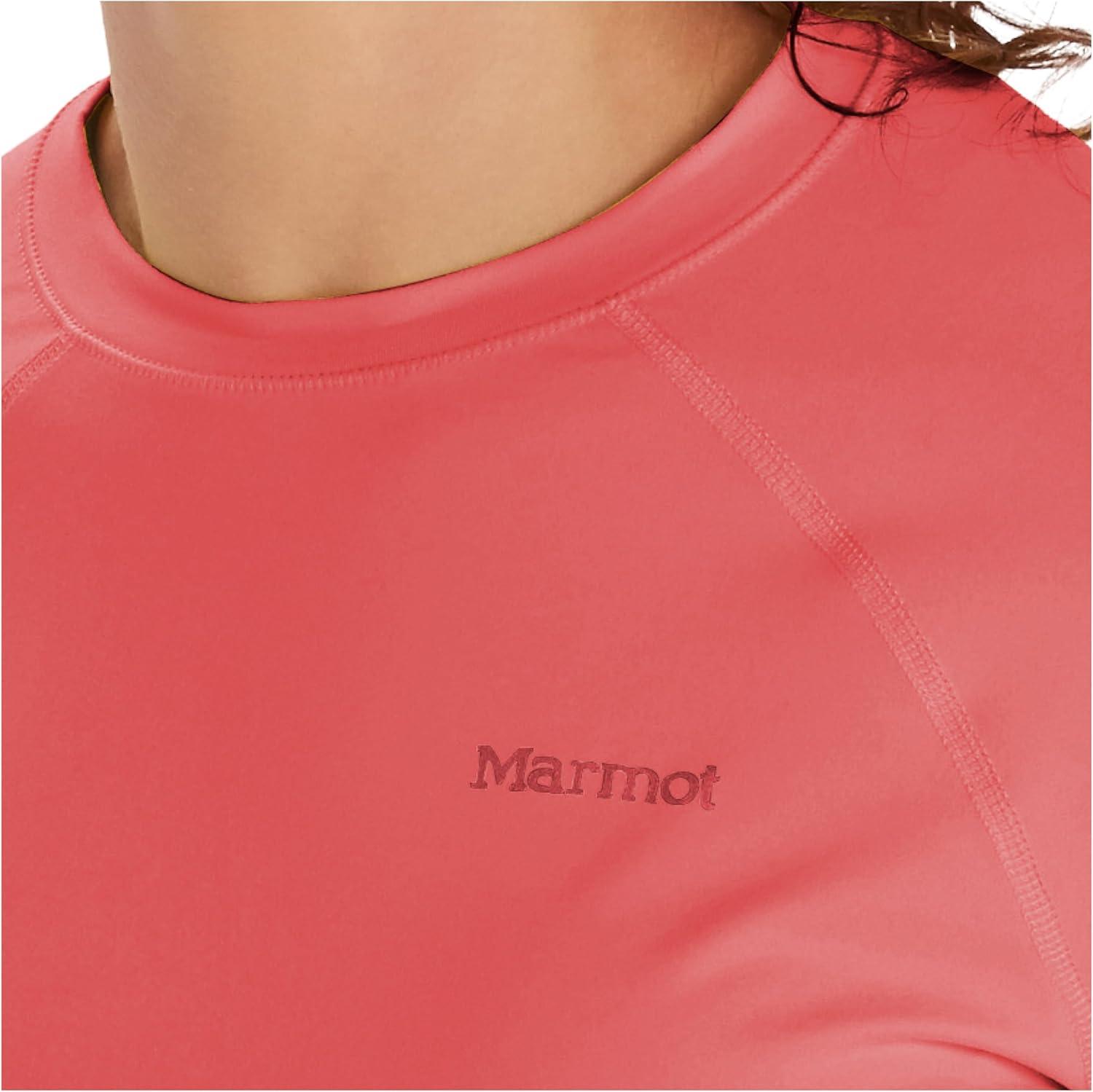 imageMarmot Womens Windridge Moisture Wicking Breathable UPF 50 Long Sleeve ShirtGrapefruit
