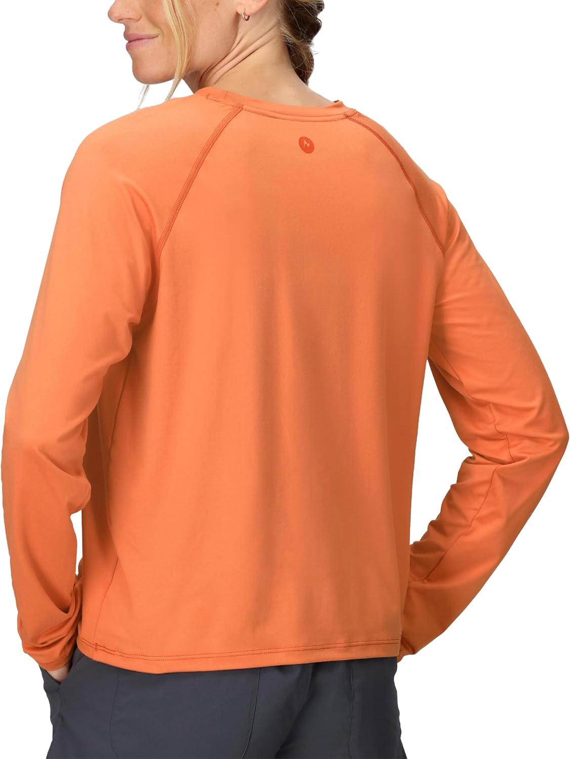 imageMarmot Womens Windridge Moisture Wicking Breathable UPF 50 Long Sleeve ShirtPomelo