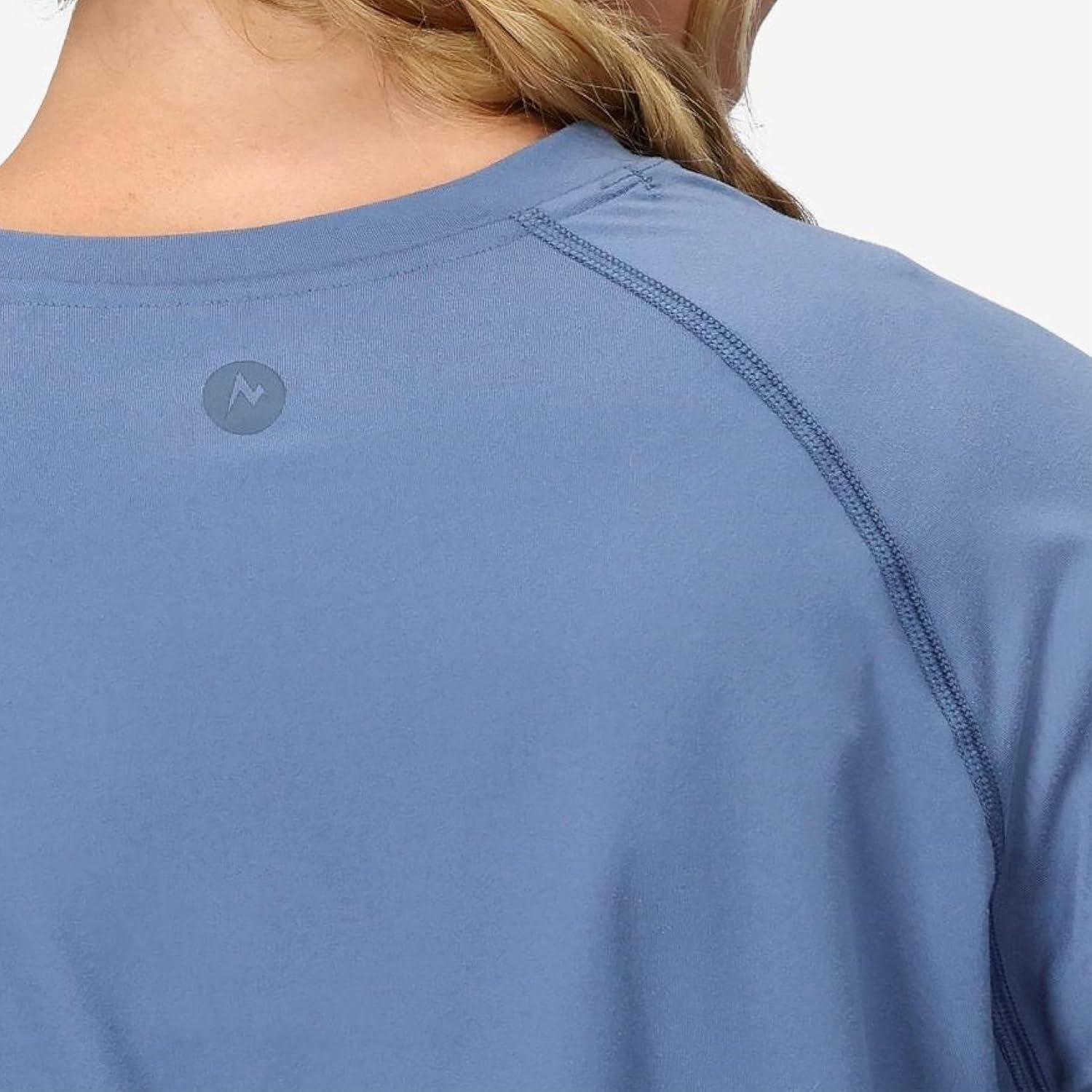 imageMarmot Womens Windridge Moisture Wicking Breathable UPF 50 Long Sleeve ShirtRain Cloud