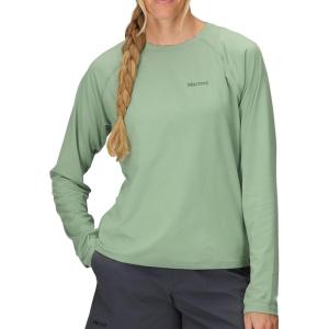 Marmot Women’s Windridge Moisture Wicking, Breathable, UPF 50 Long Sleeve Shirt(Agate Green)
