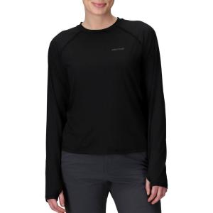 Marmot Women’s Windridge Moisture Wicking, Breathable, UPF 50 Long Sleeve Shirt(Black)