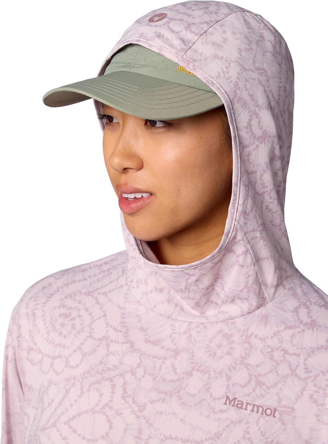 imageMARMOT Womens AirExchange UPF 50 Hoody Dust Twirl XLarge