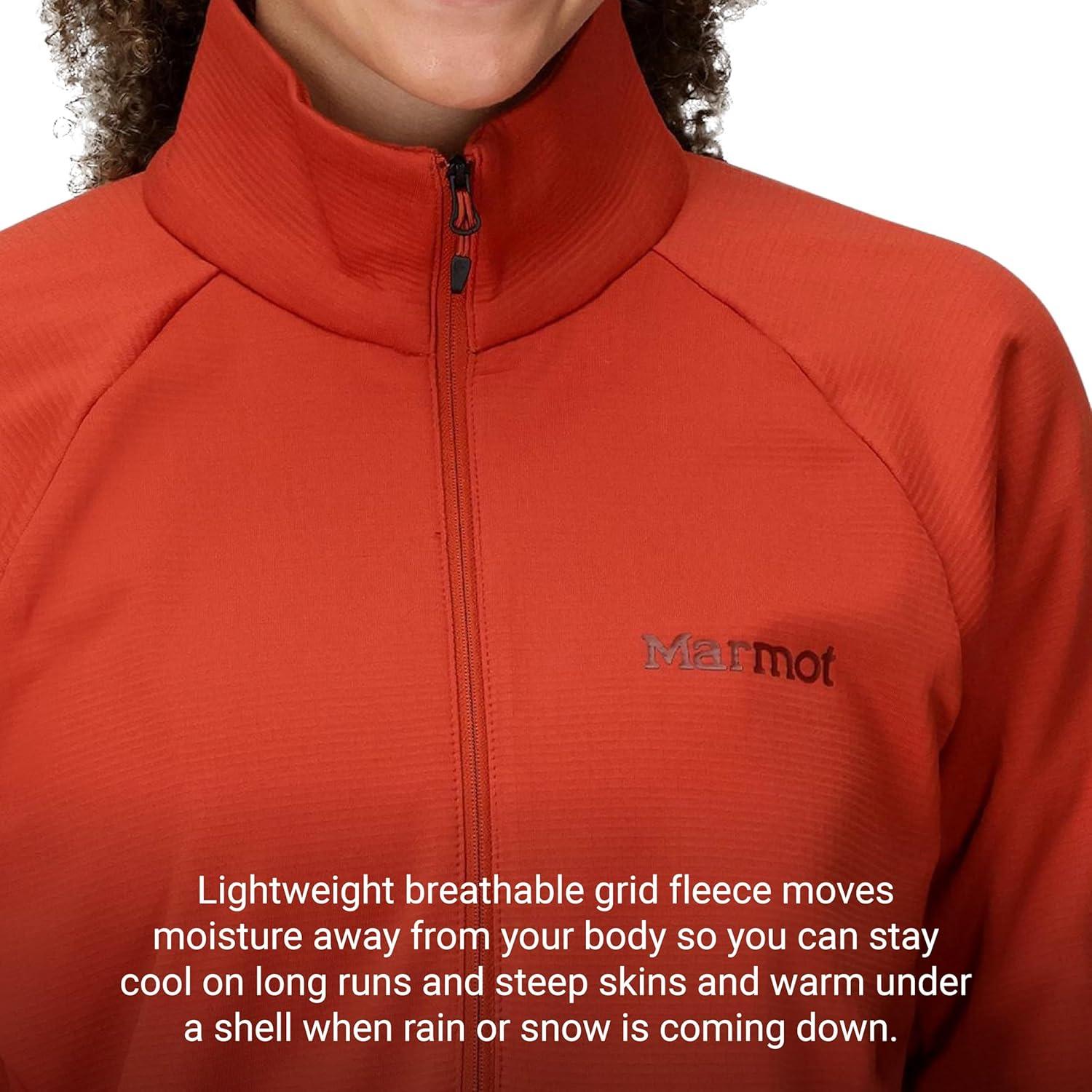 imageMARMOT Womens Leconte 12 Zip Fleece JacketSumac