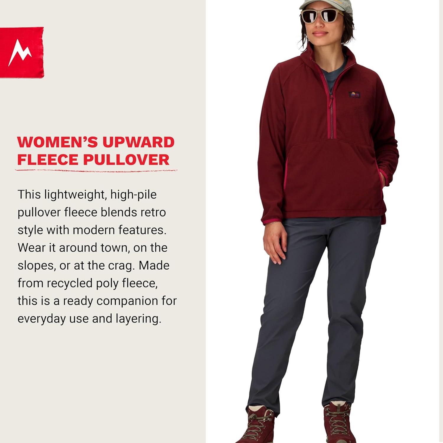 imageMARMOT Womens Womens Upward Fleece PulloverAcai Berry