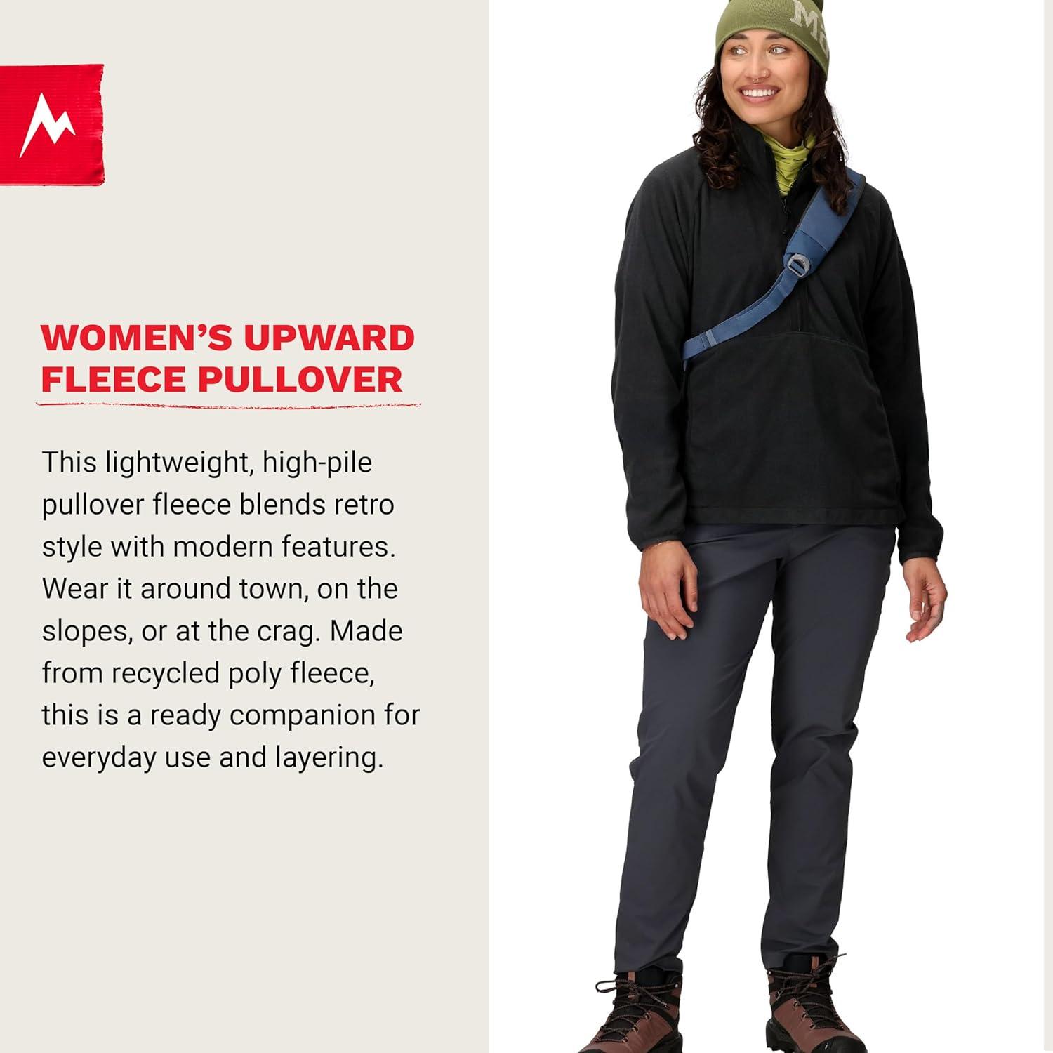 imageMARMOT Womens Womens Upward Fleece PulloverBlack