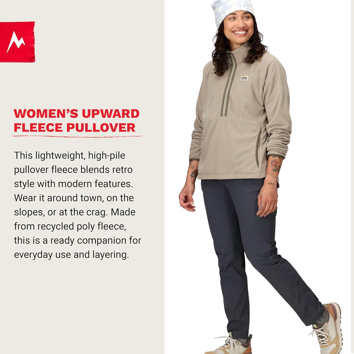 imageMARMOT Womens Womens Upward Fleece PulloverShale Grey