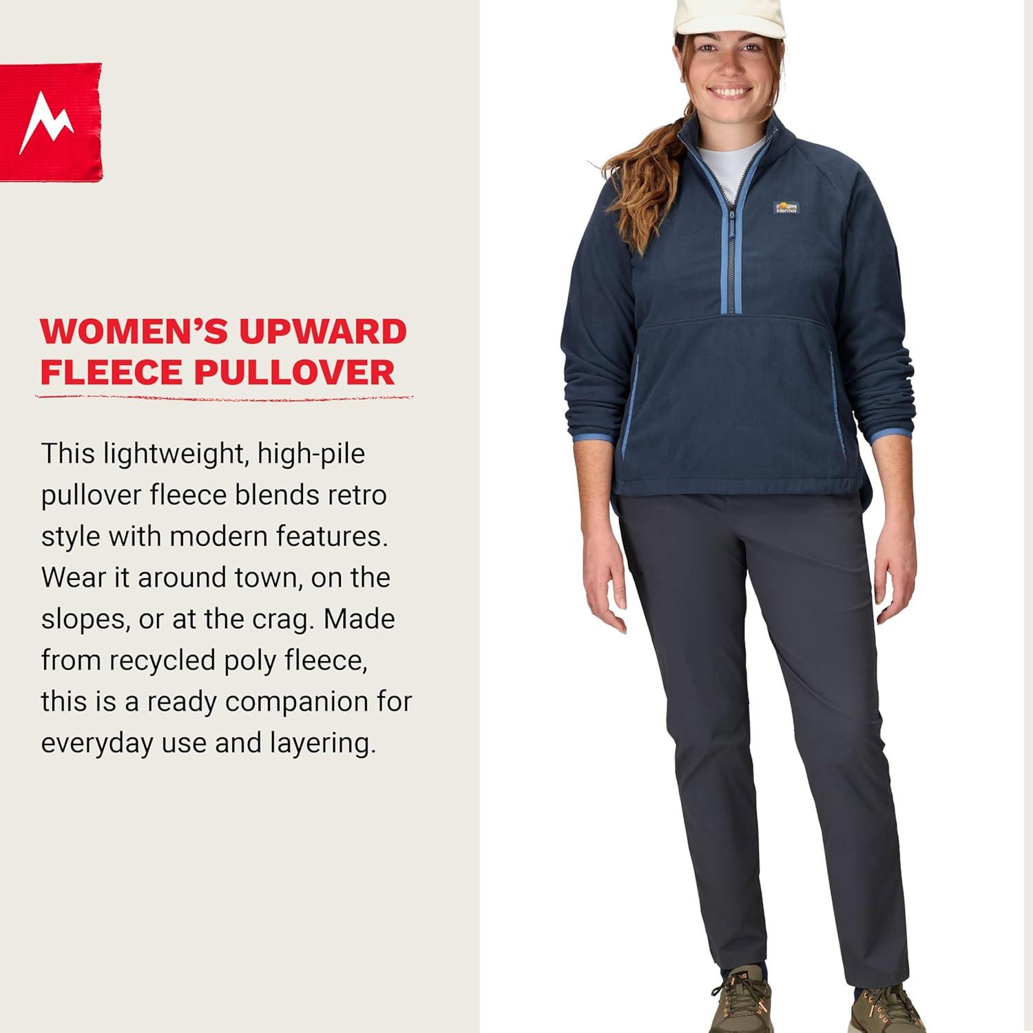 imageMARMOT Womens Womens Upward Fleece PulloverThunderhead
