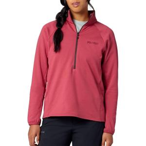 MARMOT Women’s Leconte 1/2 Zip Fleece Jacket(Dried Rose)