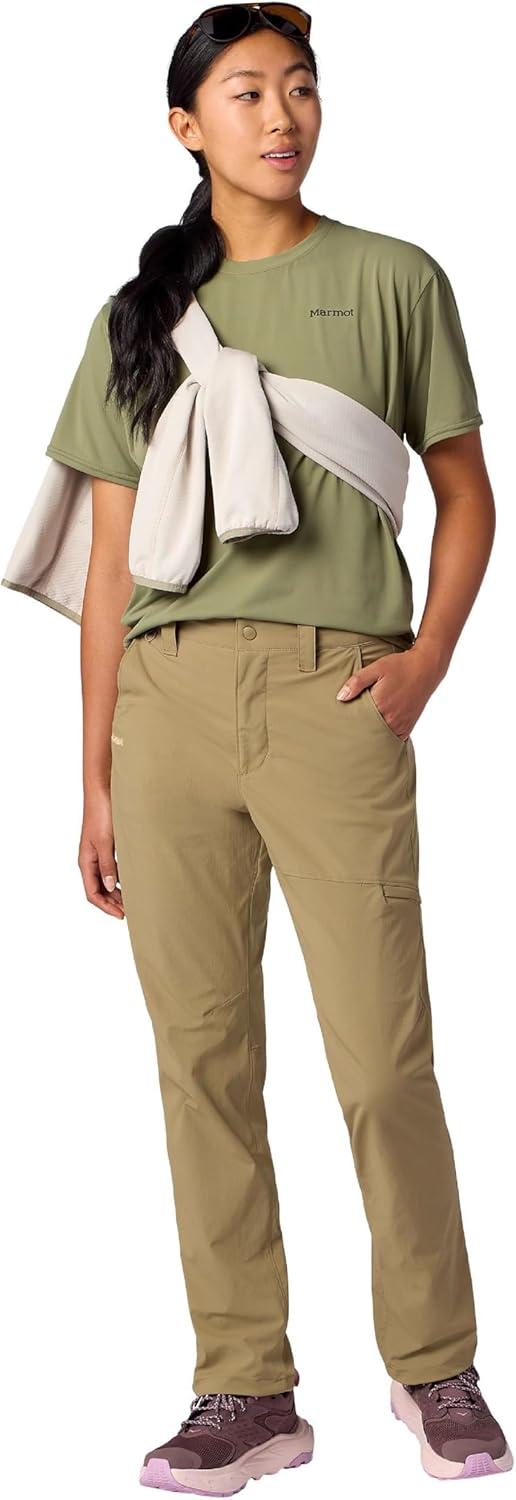 imageMarmot Womens Trailway Pant Lightweight StretchDesert Khaki