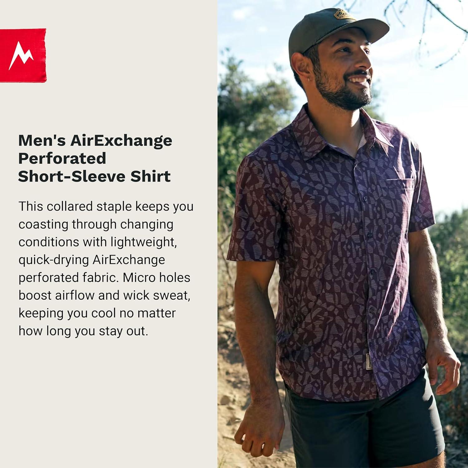 imageMARMOT AirExchange Short Sleeve ShirtBlackened