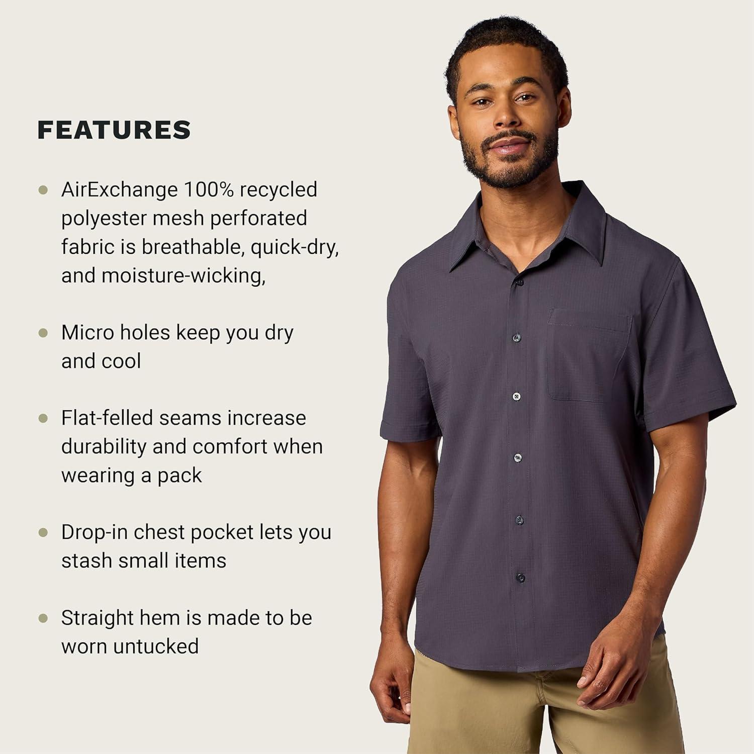 imageMARMOT AirExchange Short Sleeve ShirtBlackened