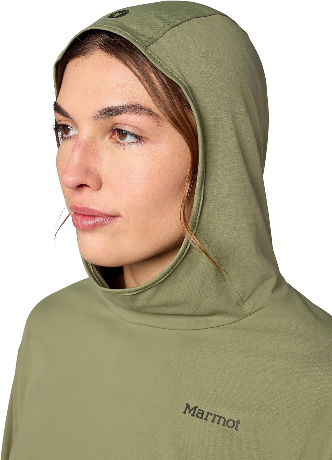 image:imageMARMOT Womens AirExchange UPF 50 Hoody Olive Grove XLarge