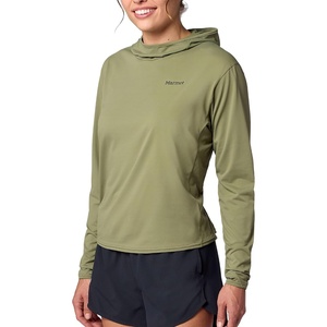 MARMOT Women’s AirExchange UPF 50 Hoody, Olive Grove, X-Large
