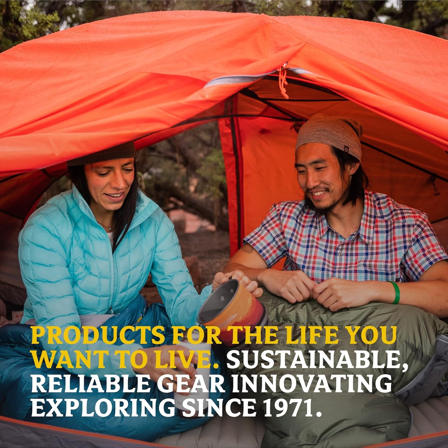 image:imageMarmot Micron 40 Sleeping Bag WaterResistent Packable Breathable Sienna RedTomato Regular
